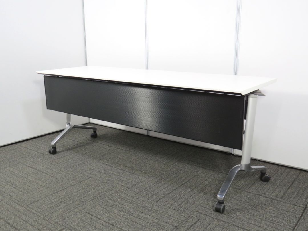 【中古】コンフェスト コクヨ フラップテーブル W1800 KTT-1301BMAW 中古オフィス家具 S4932