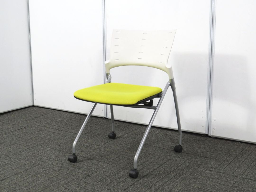 【中古】マノスチェア イトーキ ネスティングチェア KLC-310GB-W8U8 中古オフィス家具 Y4935