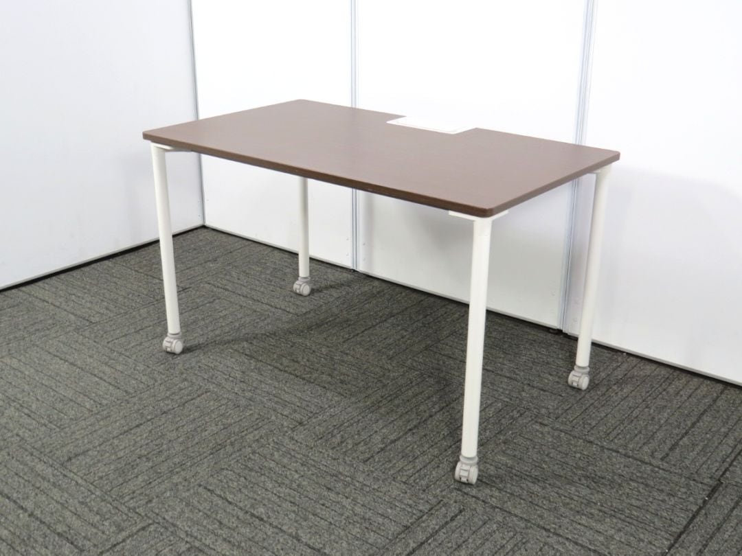 【中古】アクティブフィールドデスク イトーキ ファインウォールナットD W1200 中古オフィス家具 R4979