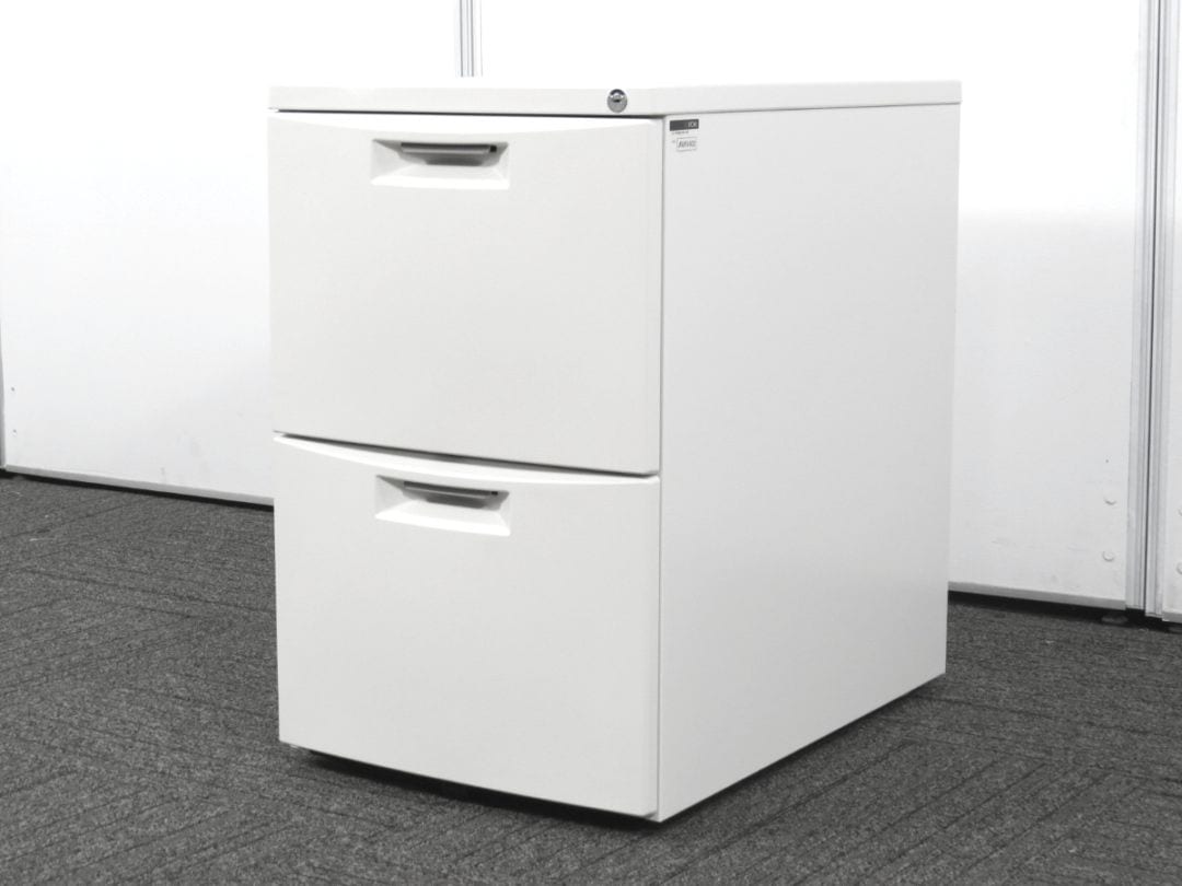 【中古】CZシリーズ イトーキ 2段ワゴン CZ-046MACNB-W9 中古オフィス家具 R4989