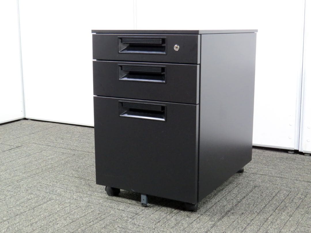 【中古】フラットライン プラス 3段ワゴン 中古オフィス家具 S5000