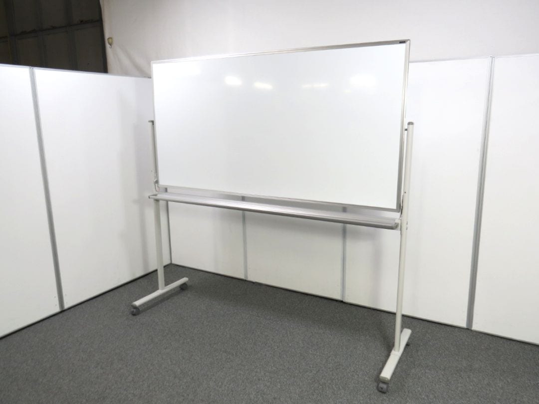 中古】TMシリーズ トヨスチール 両面脚付きホワイトボード W中古