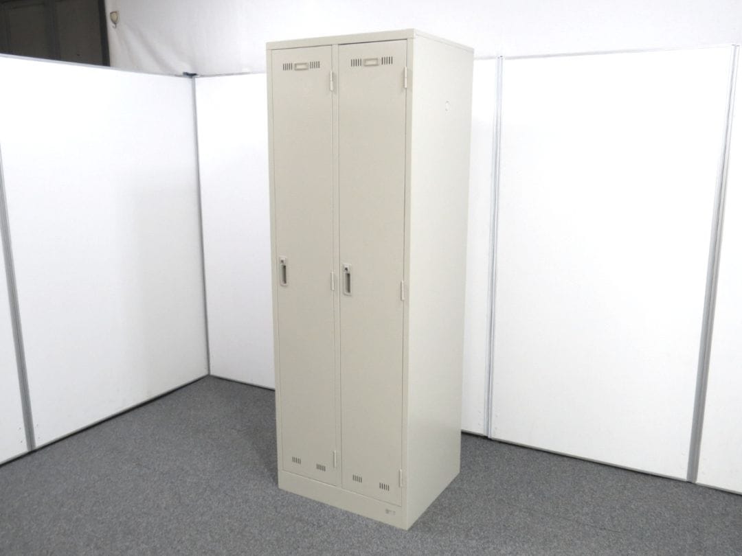 中古】SLK-2 生興 2人用ロッカー 中古オフィス家具 中古】SLK-2 生興 2人用ロッカー 中古オフィス家具