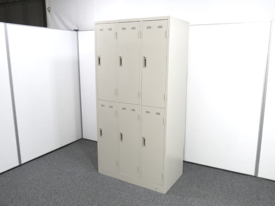 中古】SLK-6 生興 6人用ロッカー 中古オフィス家具 中古】SLK-6 生興 6人用ロッカー 中古オフィス家具