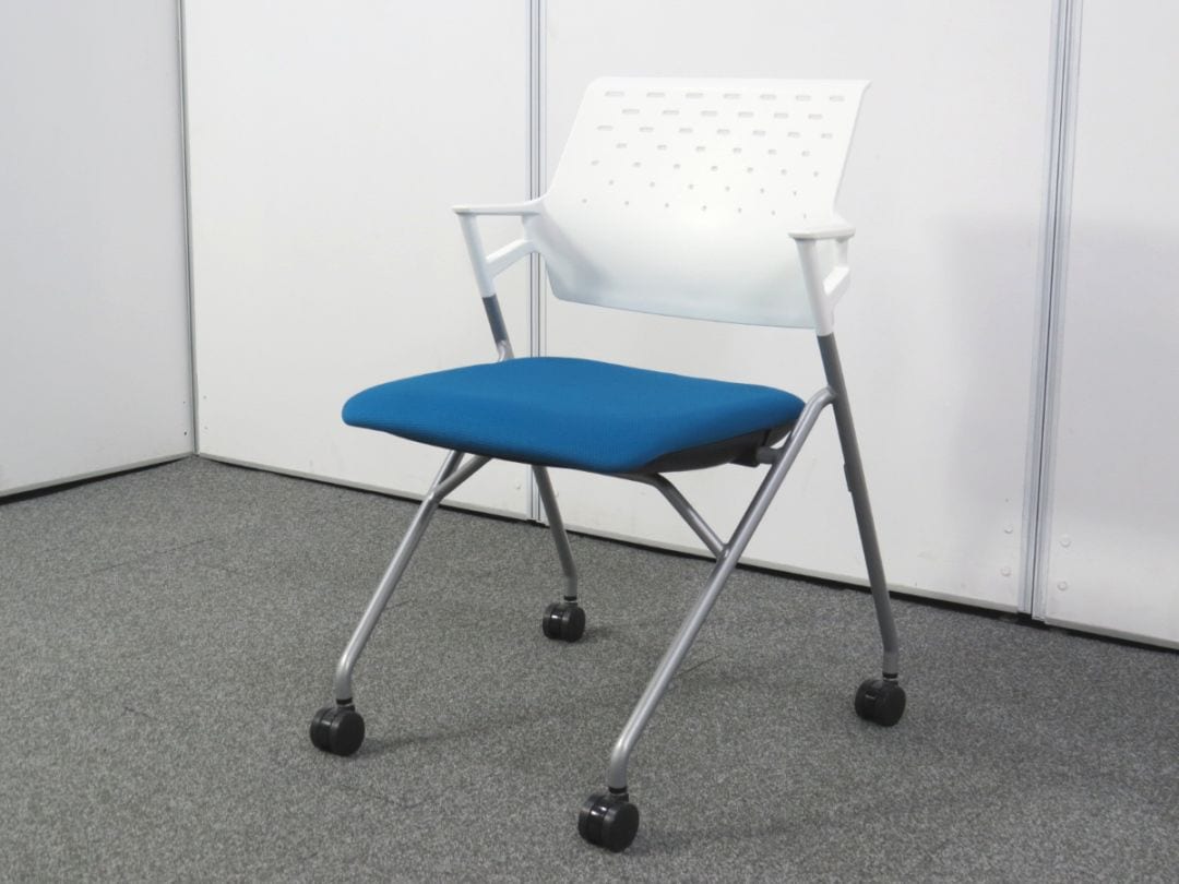 中古】Piega/ピエガ コクヨ 平行スタックチェア CK-720PAWGXT4-W 中古