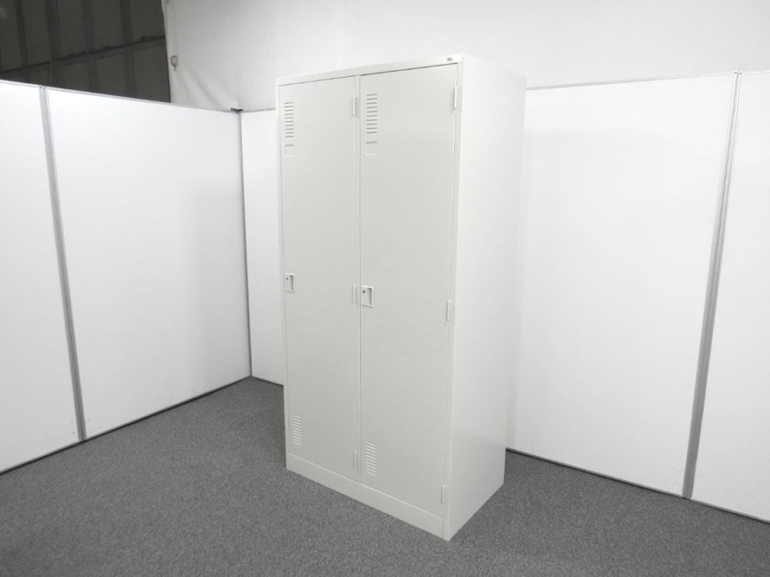 【中古】LK2 プラス 2人用ロッカー LK2-23S 中古オフィス家具 Y5078