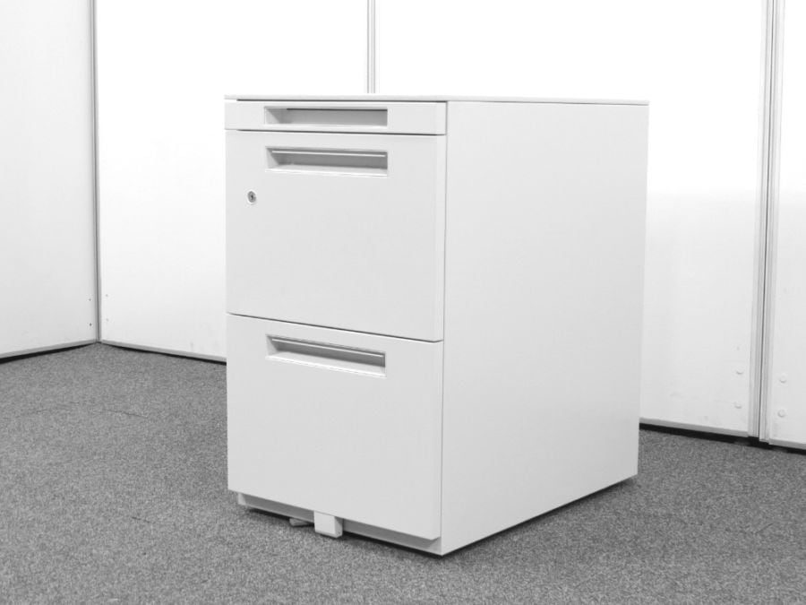 中古】【収納キャビネット】中古オフィス家具【デスクサイド収納