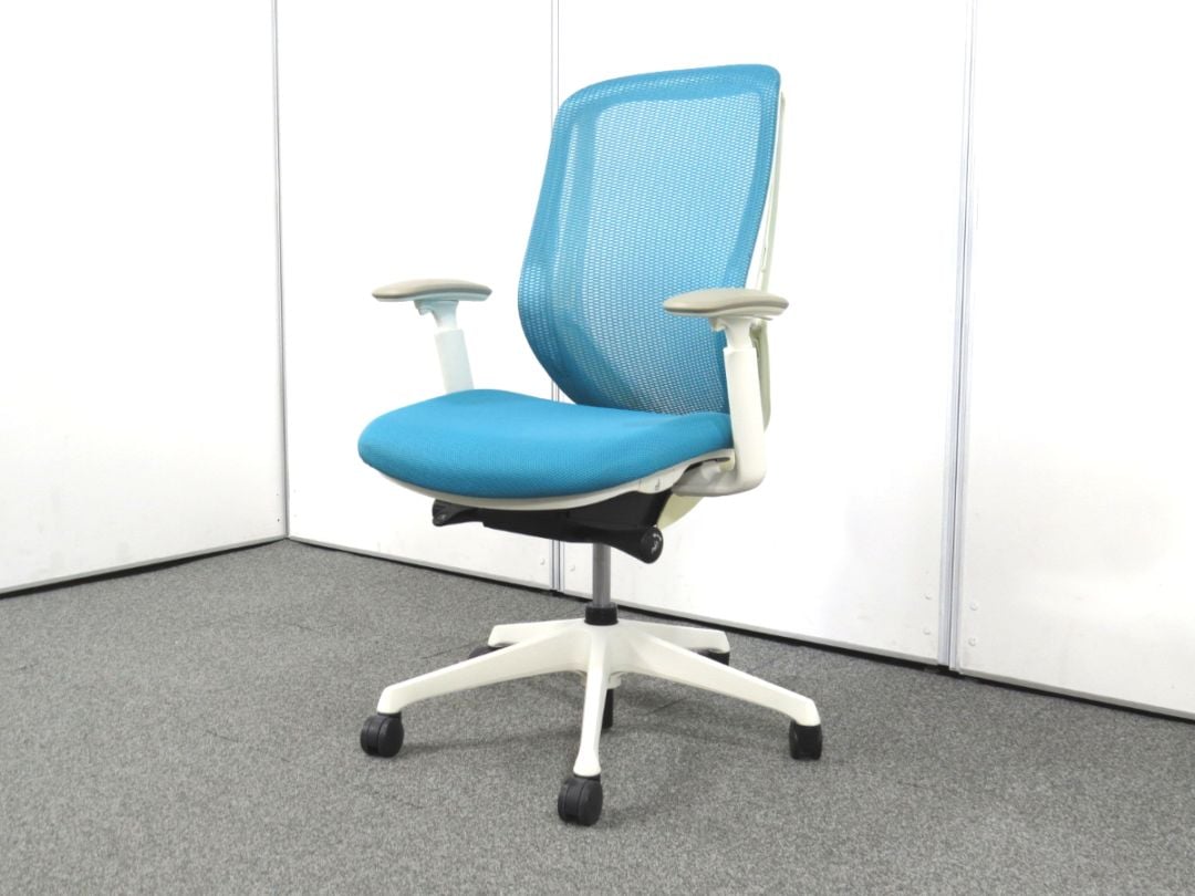 【中古】Sylphy/シルフィーチェア オカムラ ハイバック メッシュタイプ アジャストアーム  C685XW-FMR6 中古オフィス家具 R5169R