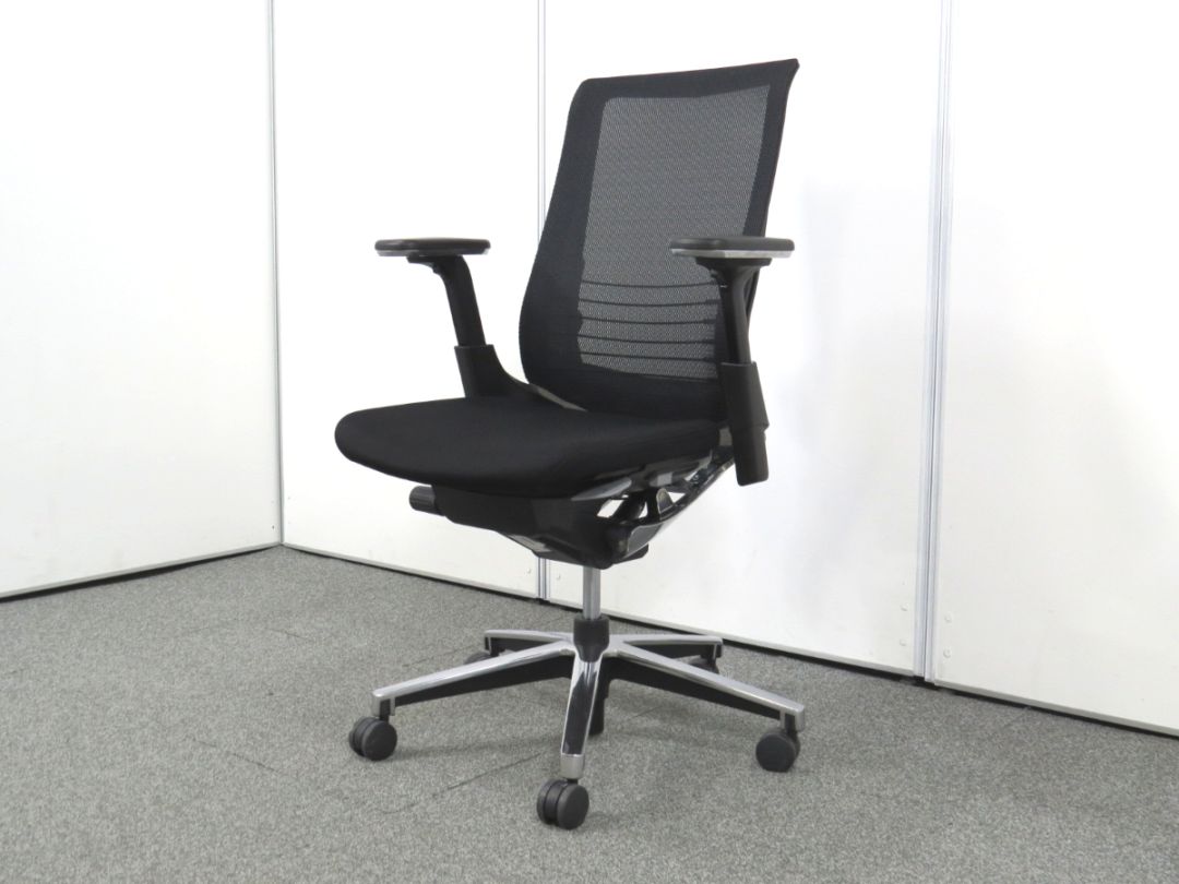 【中古】INSPINE/インスパインチェア コクヨ 可動肘 CR-G2502E6GME6 中古オフィス家具 S5181R