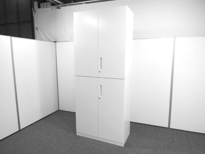 【中古】エディア コクヨ 両開き上下書庫 中古オフィス家具 R5244