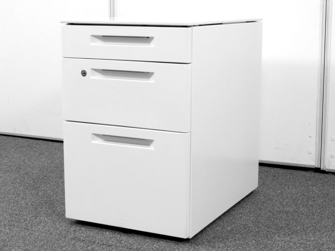 【中古】iS コクヨ 3段ワゴン A4タイプ 中古オフィス家具 R5246