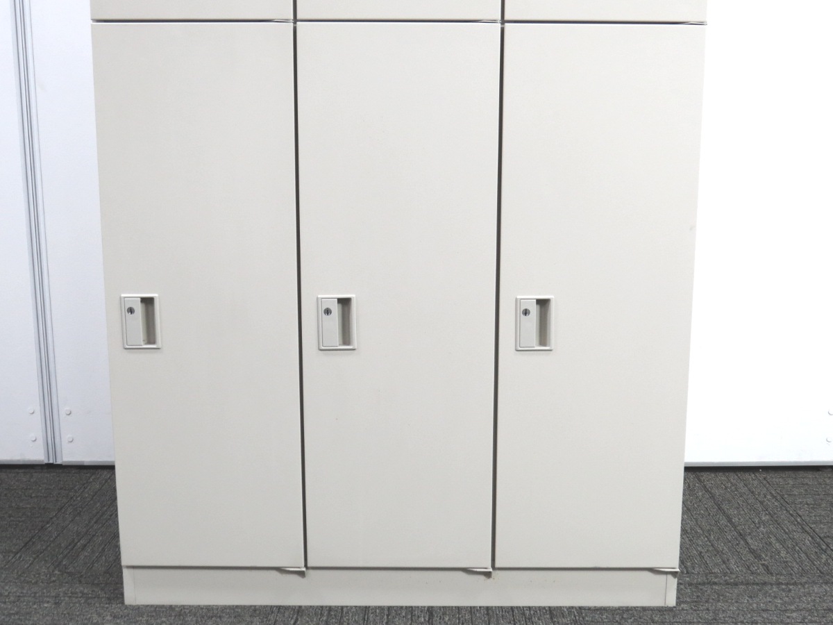 中古】KZ-Ⅱ オカムラ 6人用ロッカー 4576KZ-Z13 中古オフィス家具