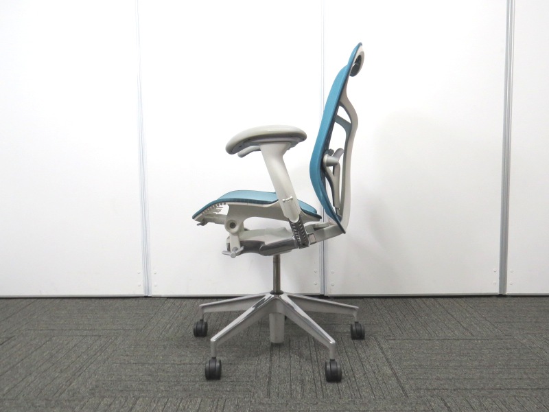 中古】ミラ2チェア ハーマンミラー ターコイズブルー 中古オフィスチェア