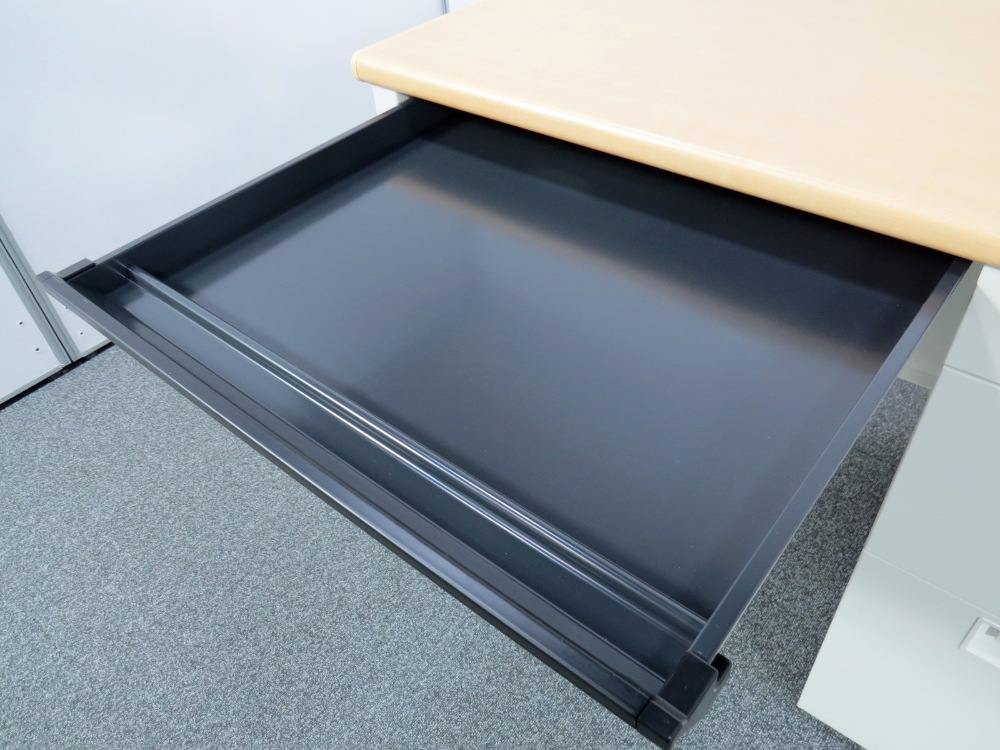 プラス　片袖机　W1000『中古良品小傷あり』 未使用品】SHシリーズ プラス W1000 片袖机 中古オフィス家具