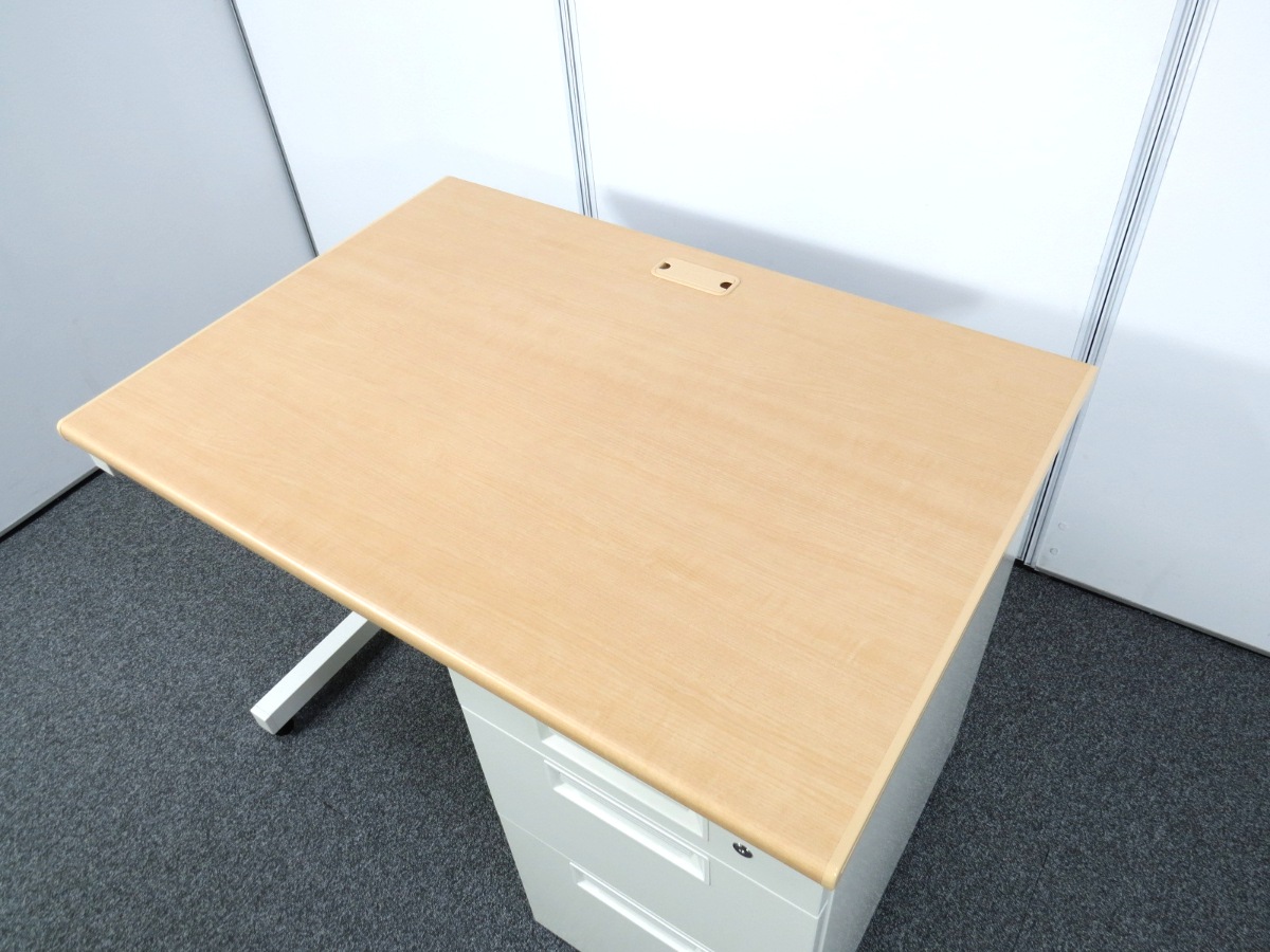 プラス　片袖机　W1000『中古良品小傷あり』 未使用品】SHシリーズ プラス W1000 片袖机 中古オフィス家具