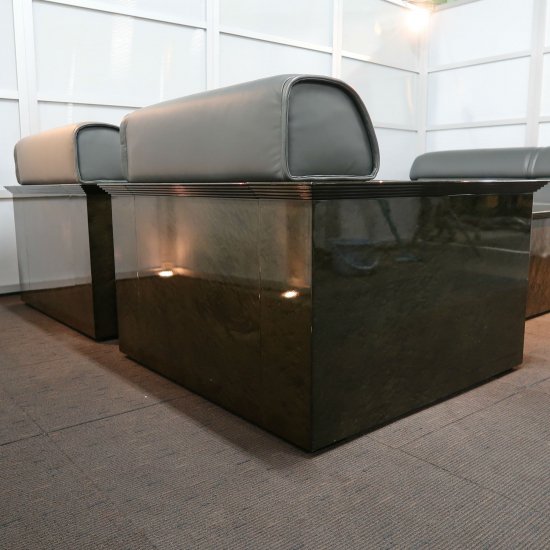 美品✨定価一脚9万　okamura／オカムラ　応接ソファ　セット　全6脚 美品✨定価一脚9万 okamura／オカムラ 応接ソファ セット 全6脚