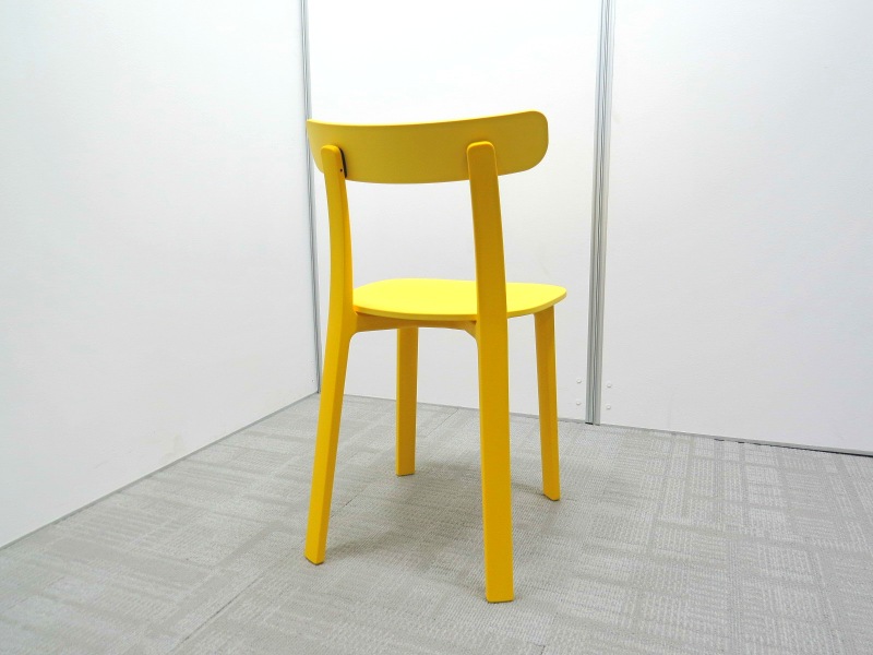 vitra ヴィトラ　オールプラスチックチェア 黄② 2020年製　デザイナーズ Vitra APCチェア ( ヴィトラ エーピーシー オールプラスチック