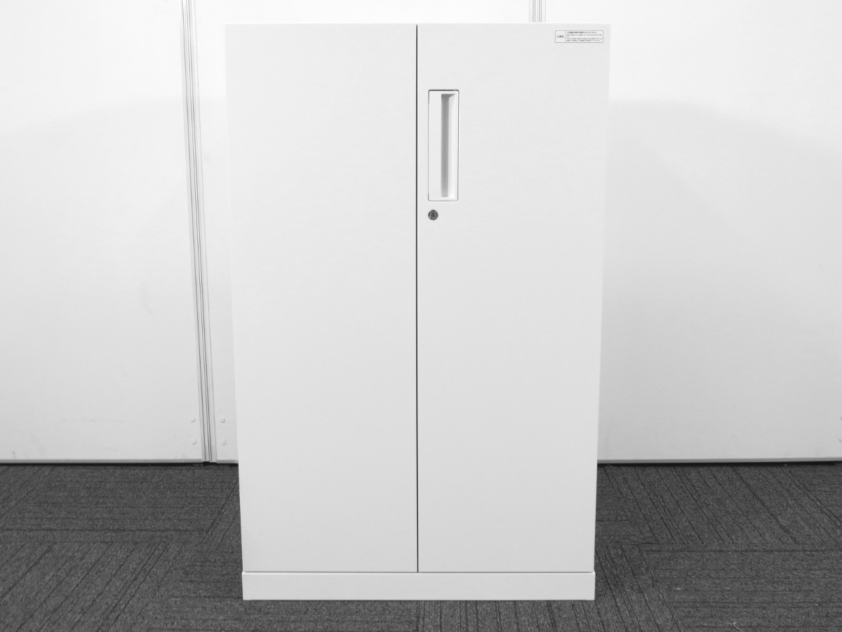 中古】エディア コクヨ 両開き書庫 BWUH-DESD57SSAW 中古オフィス家具