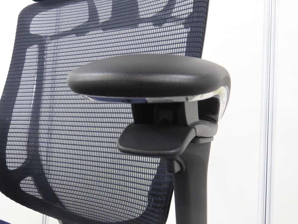 中古】コンテッサセコンダ オカムラ エクストラハイバック 大型固定