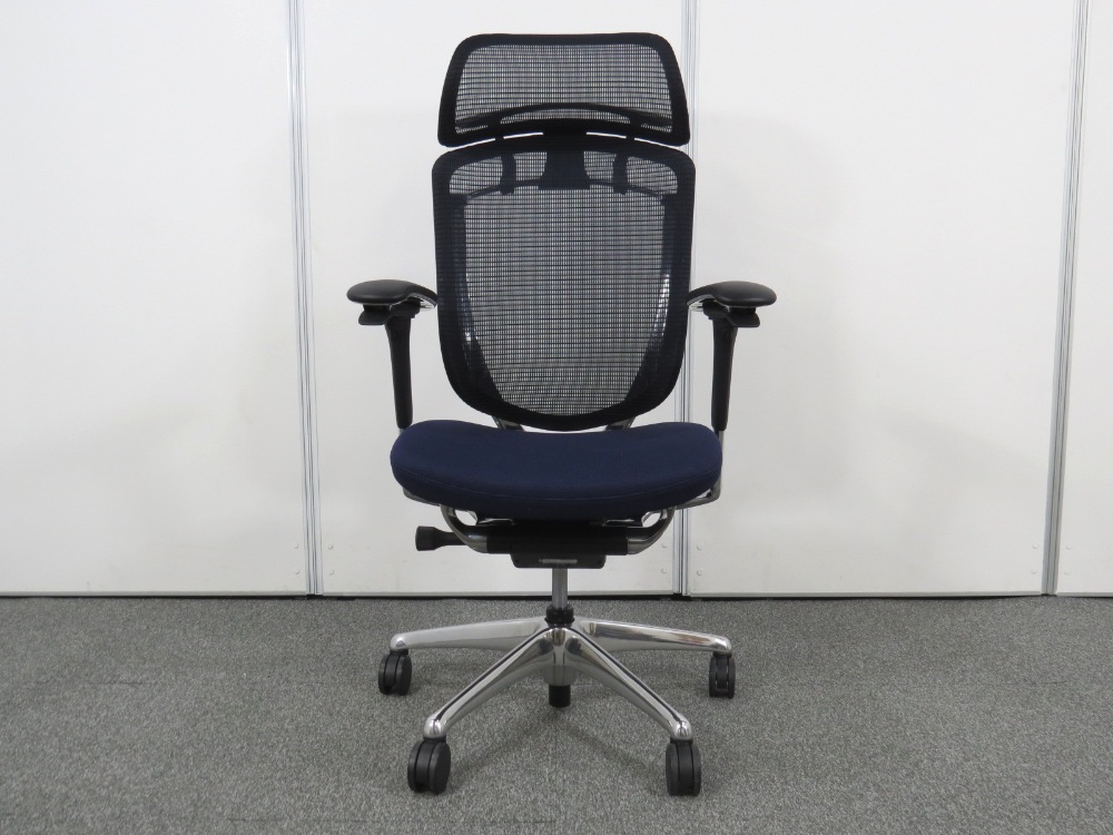 中古】コンテッサセコンダ オカムラ エクストラハイバック 大型固定