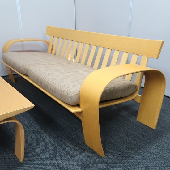 美品　CONDE HOUSE/カンディハウス　長原實「ドウゼ」 3人掛けソファ 美品 CONDE HOUSE/カンディハウス 長原實「ドウゼ」 3人掛けソファ