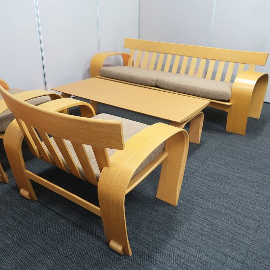 ドウゼ カンディハウス 応接セット ソファ 中古 1639