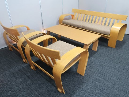 ドウゼ カンディハウス 応接セット ソファ 中古 1639