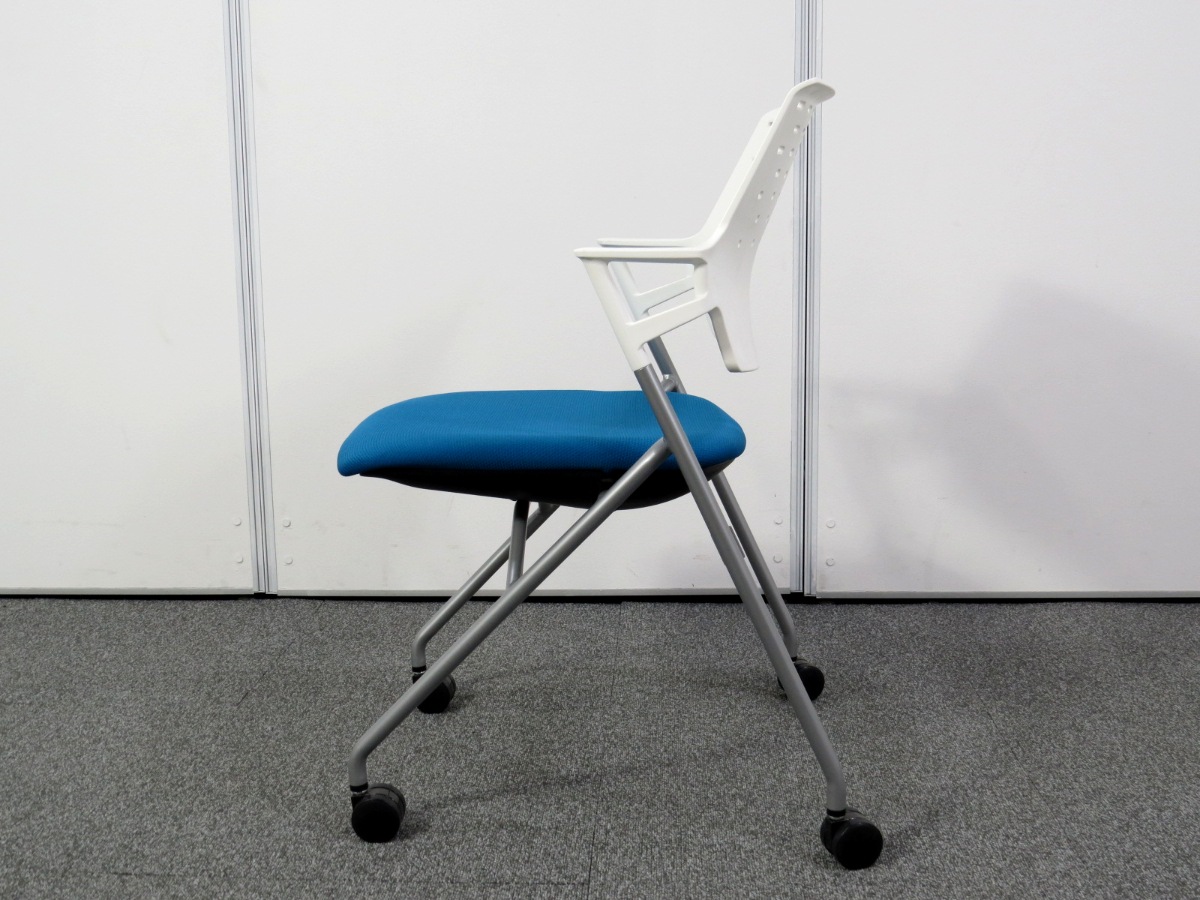 中古】Piega/ピエガ コクヨ 平行スタックチェア CK-720PAWGXT4-W 中古