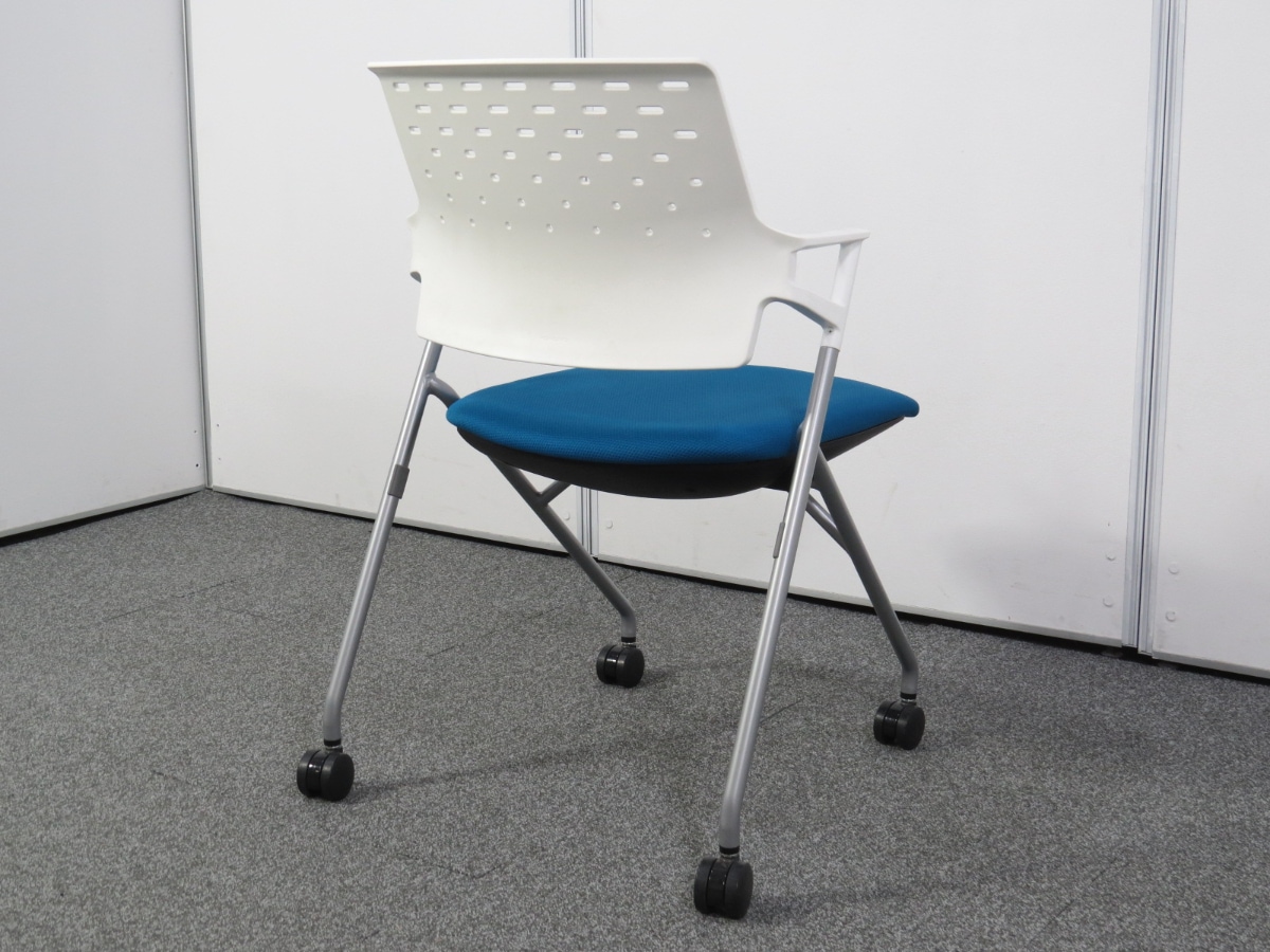 中古】Piega/ピエガ コクヨ 平行スタックチェア CK-720PAWGXT4-W 中古