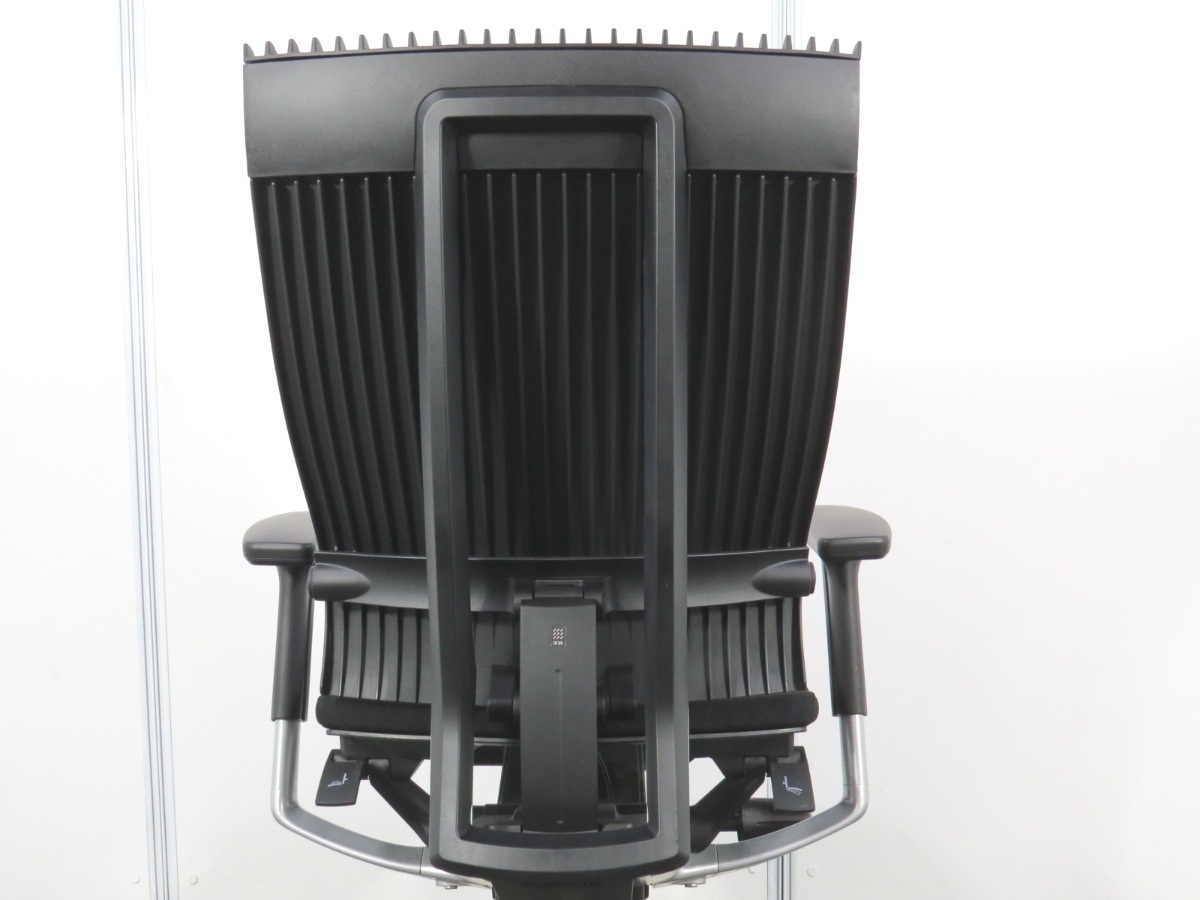 中古】スピーナチェア イトーキ エラストマーバック 可動肘 KE757GP