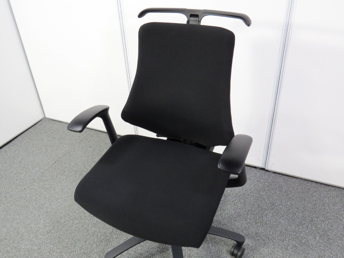 中古】エフチェア イトーキ 固定肘 ハンガー ローバック KF-340GSH 中古】エフチェア イトーキ 固定肘 ハンガー ローバック KF-340GSH