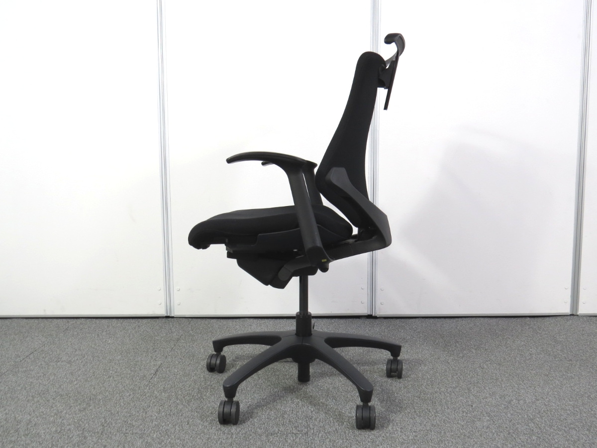 中古】エフチェア イトーキ 固定肘 ハンガー ローバック KF-340GSH