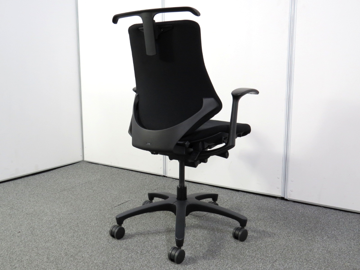 中古】エフチェア イトーキ 固定肘 ハンガー ローバック KF-340GSH