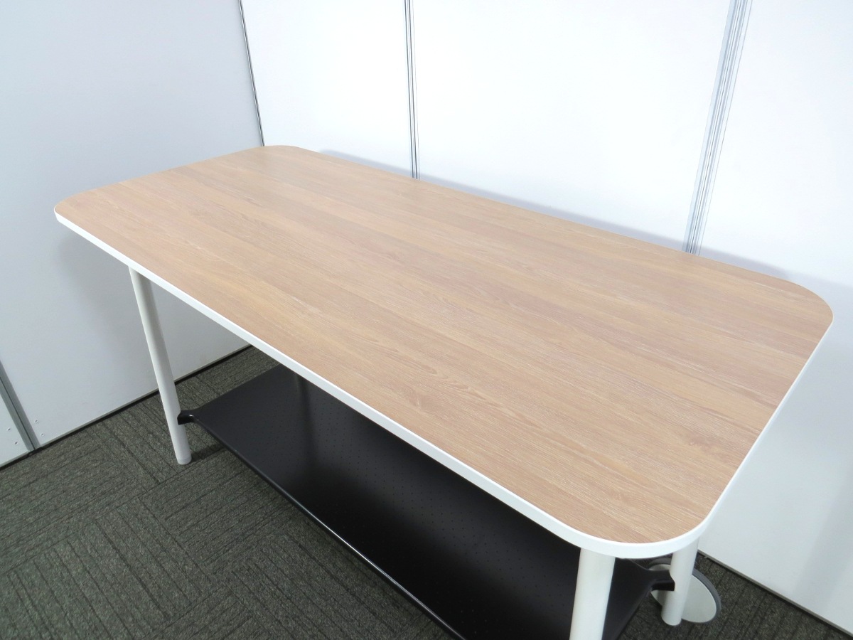 中古】フレックス スチールケース ハイテーブル 中古オフィス家具
