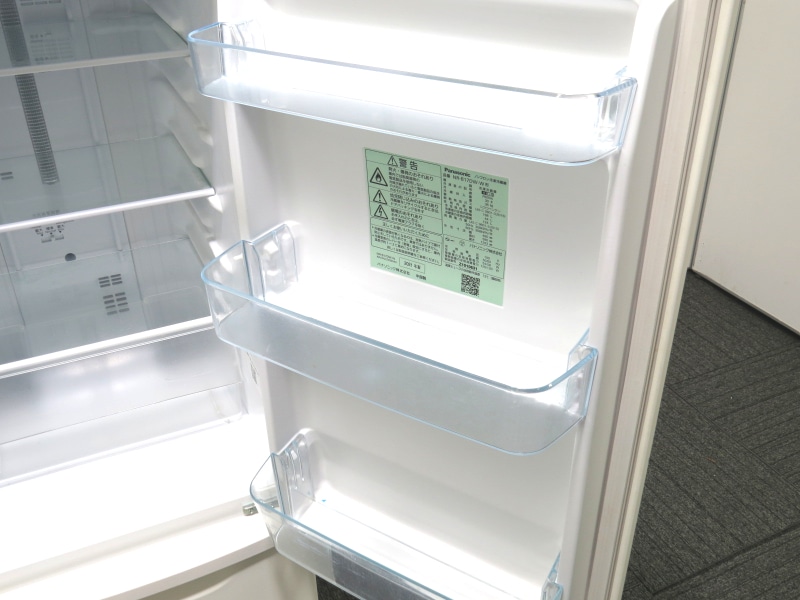 中古】168L冷蔵庫 パナソニック NR-B17DW-W 2021年製