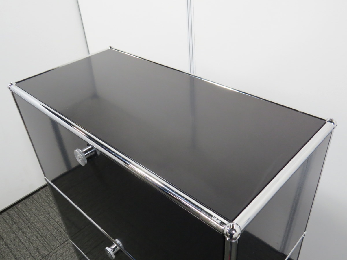 中古】ハラーシステム USMモジュラーファニチャー 1列3段 中古オフィス家具