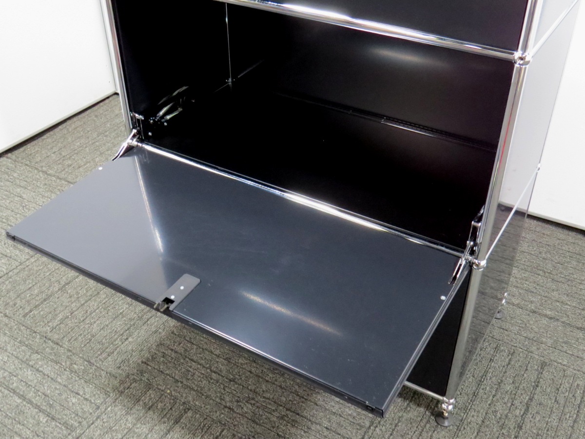 中古】ハラーシステム USMモジュラーファニチャー 1列3段 中古オフィス家具