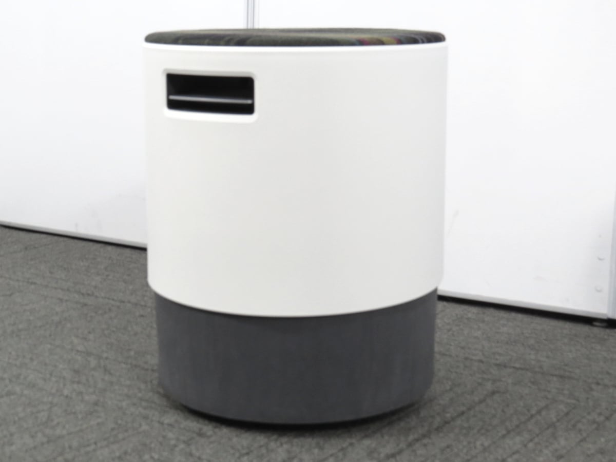 中古】ターンストーンブイスツール スチールケース タータンチェック