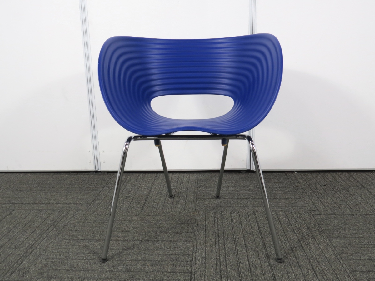 中古】トムバックチェア ヴィトラ ブルー 中古オフィス家具