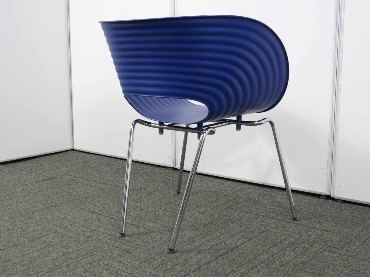 中古】トムバックチェア ヴィトラ ブルー 中古オフィス家具