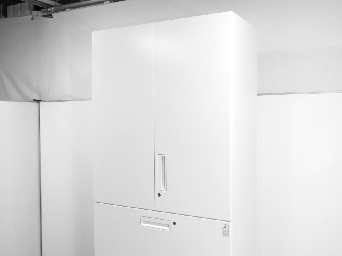 中古】エディア コクヨ 両開き+3段ラテラル書庫 中古オフィス家具