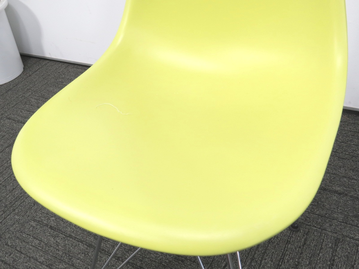 中古】イームズ サイドシェルチェア Vitra/ヴィトラ イエロー系 中古