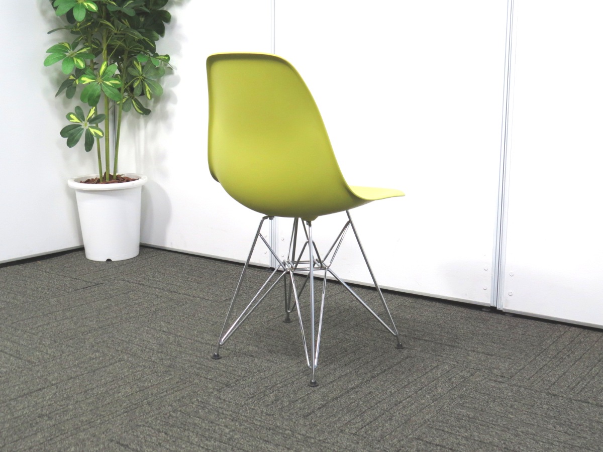 中古】イームズ サイドシェルチェア Vitra/ヴィトラ イエロー系 中古