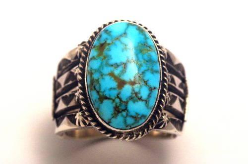 【POWWOWナゲッツ】　ナバホリング　アンディ・キャドマン作　《キングマン》　27号