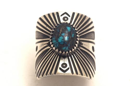 【POWWOWナゲッツ】 ナバホリング ハリソン・ジム作 《インディアンマウンテン》 27号