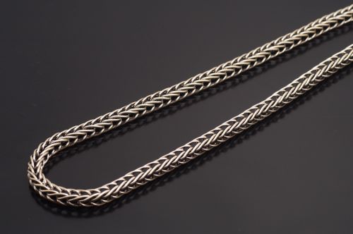  MAIL購入 ナバホ シルバーチェーン 再入荷 10mm-ナバホチェーン シルバー ブレスレット - メルカリ