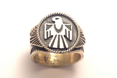 ナバホリング ボー・リーブス作 《サンダーバード》 24号