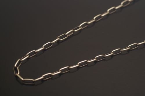 ネイティブチェーン 61cm 《ハンドメイド/シャイニーあずき/アポロコンチョ付き》