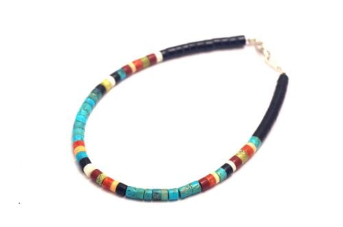 ターコイズ クマ ネックレス　サントドミンゴ　フェティッシュネックレス ターコイズ クマ ネックレス サントドミンゴ フェティッシュ