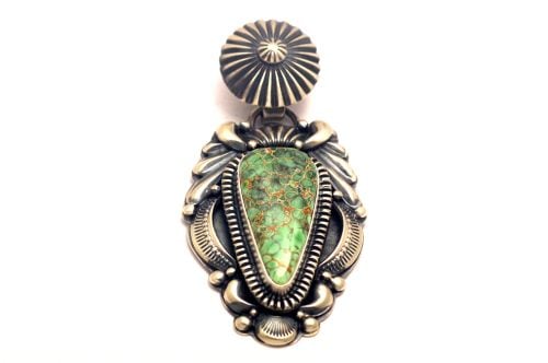 【POWWOWナゲッツ】 ナバホペンダント デルバート・ゴードン作 《ダマリ/ビッグカラット》